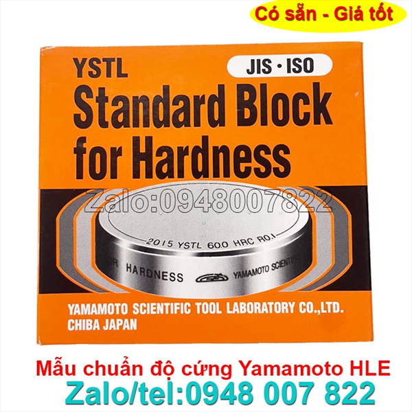 Mẫu chuẩn độ cứng Yamamoto HLE-850